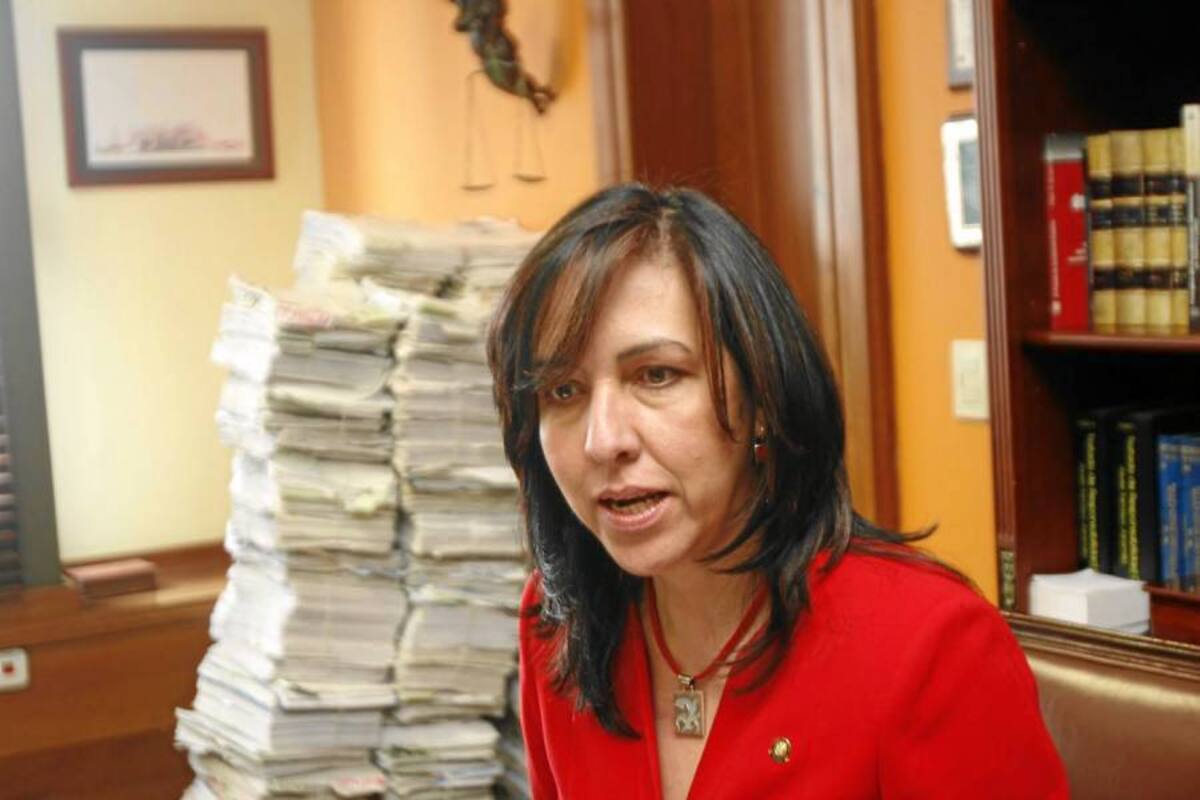 La ministra de Justicia, Ruth Stella Correa, dice que ha tramitado ante los jueces la libertad de 48.264 internos y la han obtenido 29.089. (Foto: Archivo/VANGUARDIA LIBERAL)
