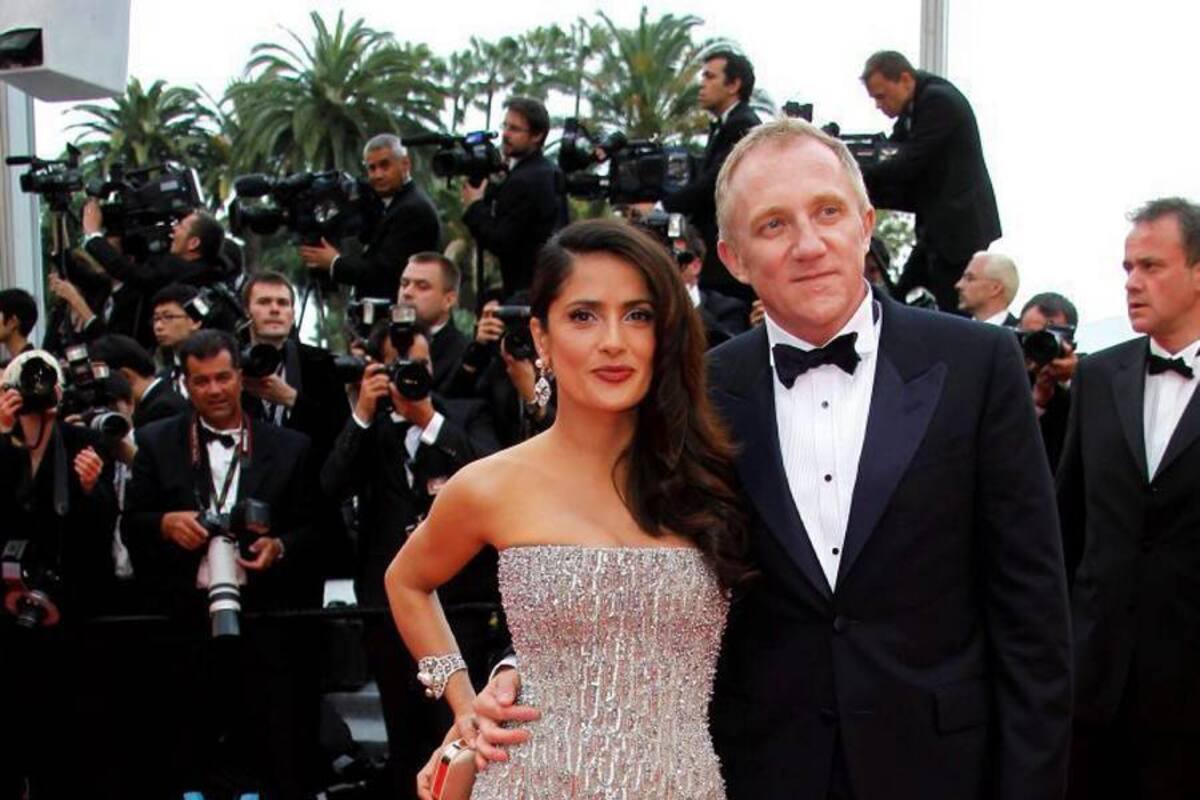 Salma Hayek y su marido, Francois Henry Pinault. (Foto: AGENCIAS, TERRA – tv notas)