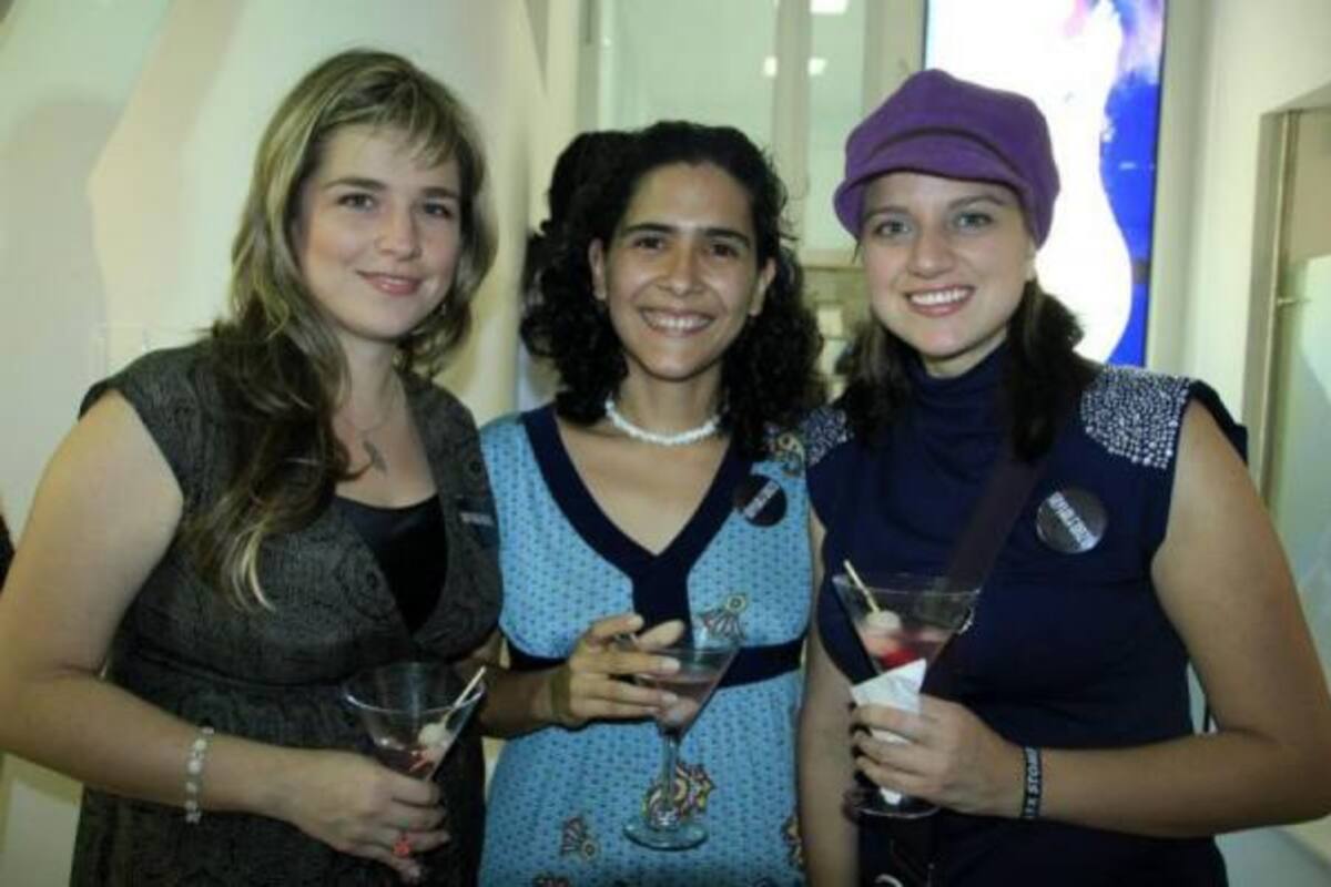 Ana Milena Díaz, Valentina Flórez y Amalia Díaz.