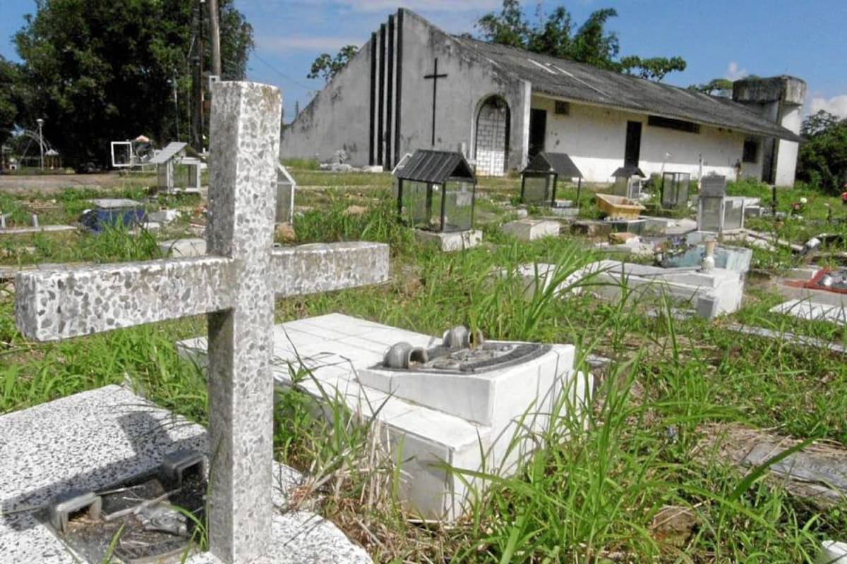 En el cementerio La Resurrección se encuentra el cuerpo sin vida de la persona que hallaron en el corregimiento El Centro. (Foto: Archivo/VANGUARDIA LIBERAL )