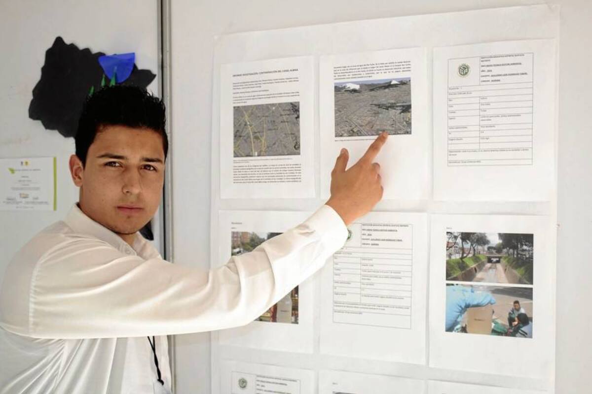 Semillas para el ambiente Plantel: Colegio ‘Gustavo Restrepo’. Ciudad: Bogotá. Estudiante: Rubén Castaño. (Foto: Javier Gutiérrez / VANGUARDIA LIBERAL)