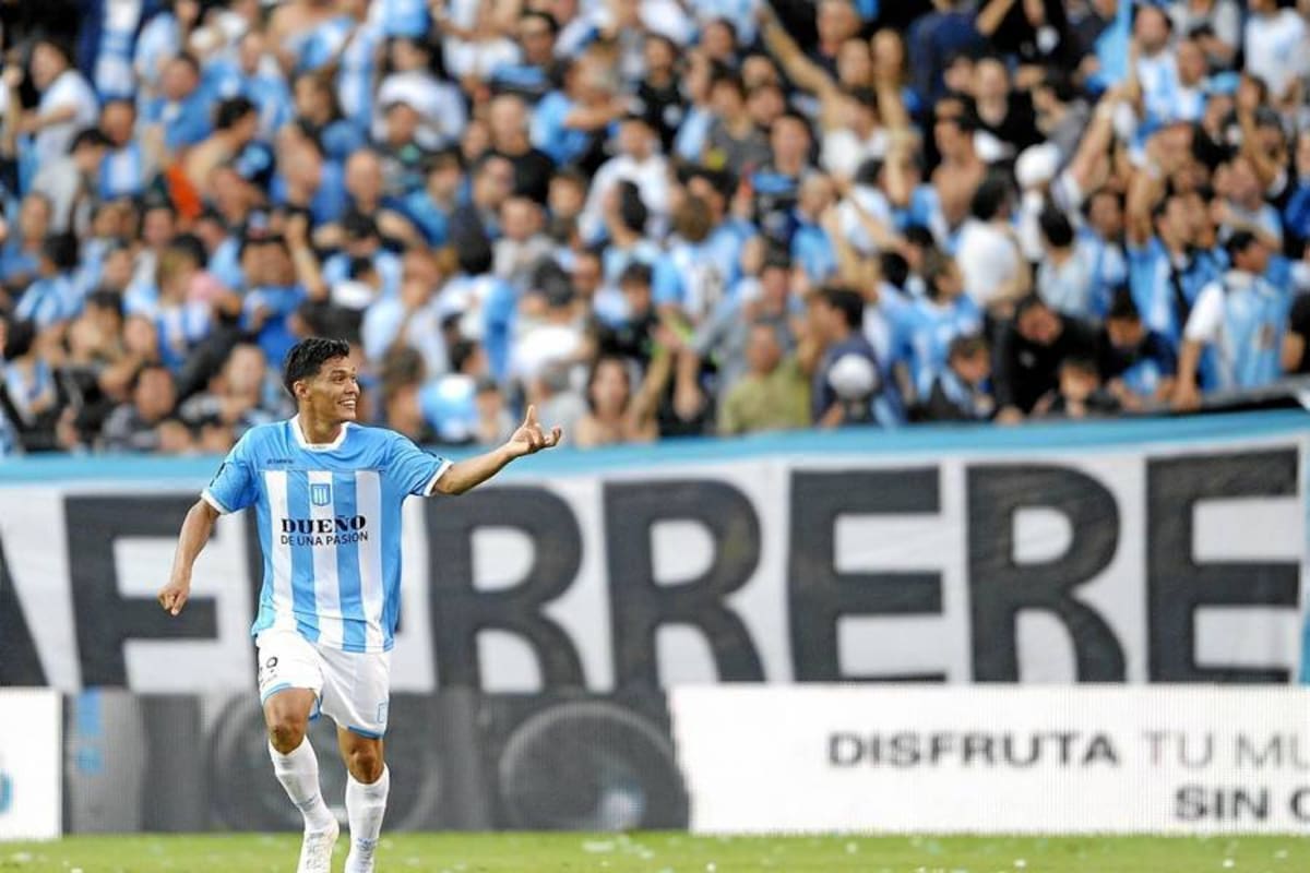 Teófilo Gutiérrez, jugador del Racing de Avellaneda. (Foto: Archivo / VANGUARDIA LIBERAL )