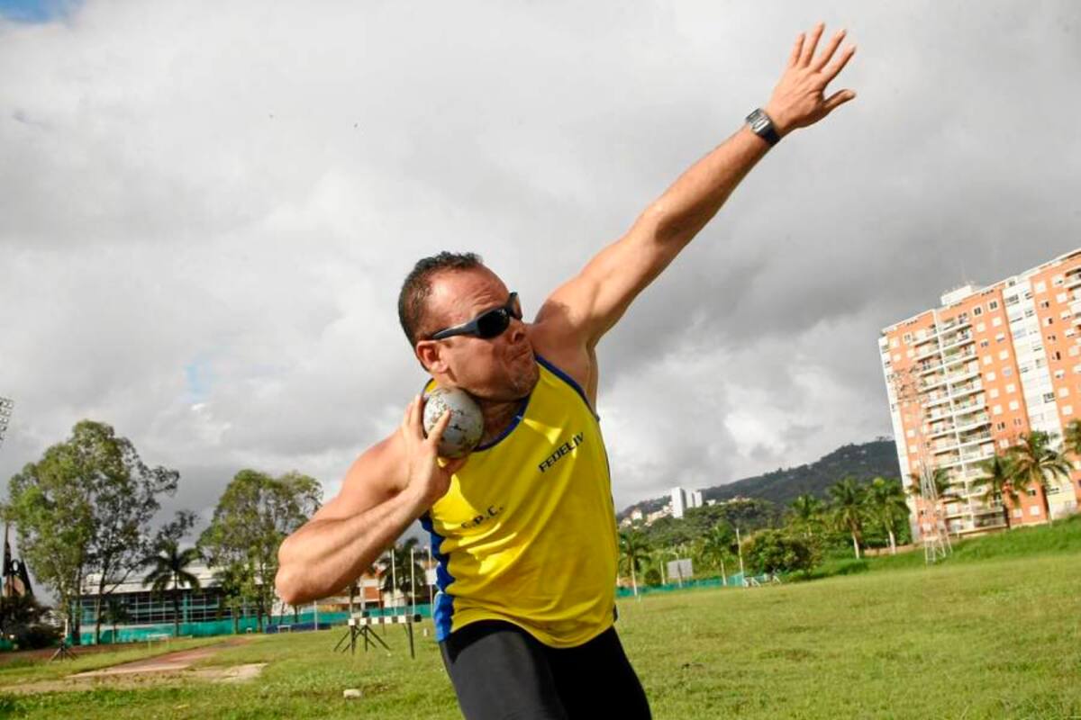 Edwin Rodríguez González, atleta invidente. (Foto: Archivo / VANGUARDIA LIBERAL)