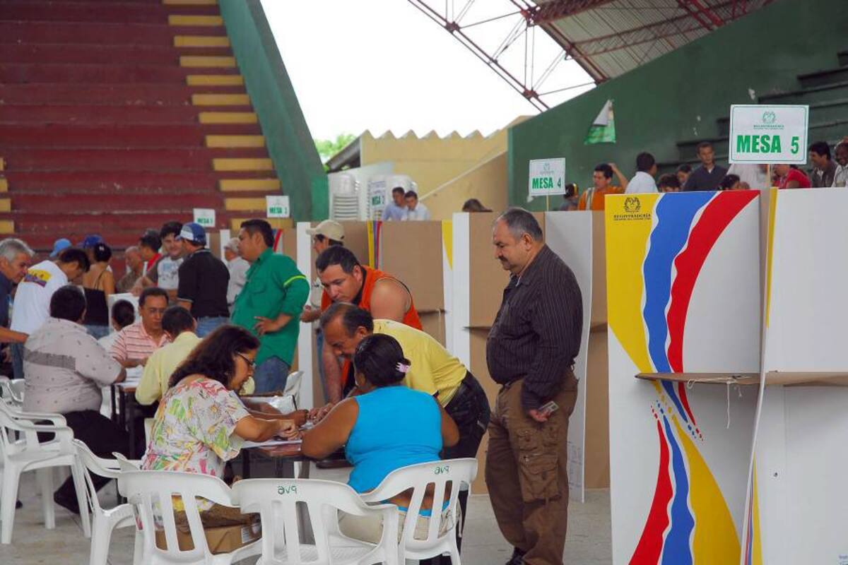 Las fechas se tienen previstas de acuerdo al cronograma electoral de la Registraduría Nacional del Estado Civil. (Foto: Archivo/VANGUARDIA LIBERAL)