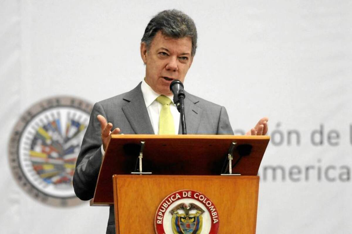 El presidente Juan Manuel Santos marchará desde las 8 de la mañana, en el Día Nacional de las Víctimas. (Foto: Archivo/VANGUARDIA LIBERAL)
