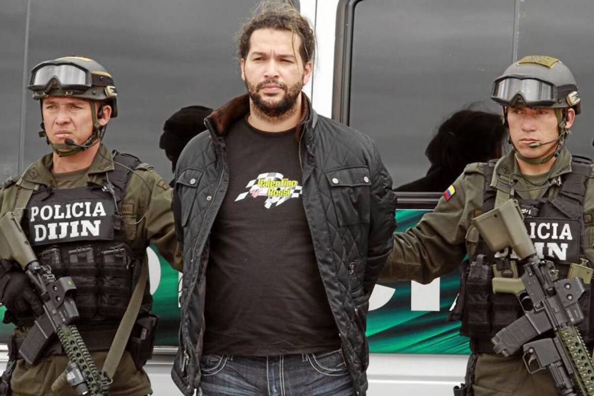 John Ericson Vargas Cardona, alias ‘Sebastián’ o alias ‘Éric’, presunto jefe de la llamada ‘Oficina de Envigado’, será extraditado a Estados Unidos. (Foto: Colprensa/VANGUARDIA LIBERAL)