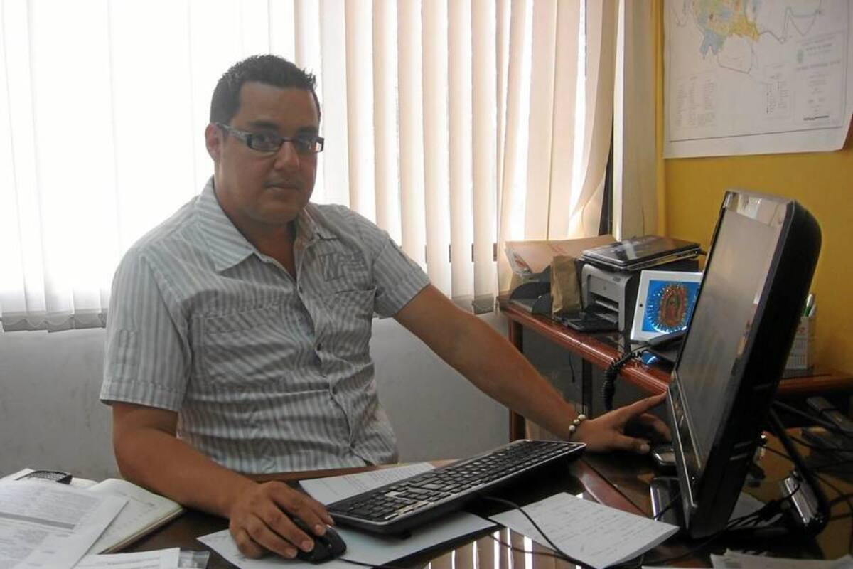 Juan Carlos Blanco Ortiz, secretario de Planeación y Desarrollo del municipio del Socorro. (Foto: Nancy Gómez Cala /VANGUARDIA LIBERAL)