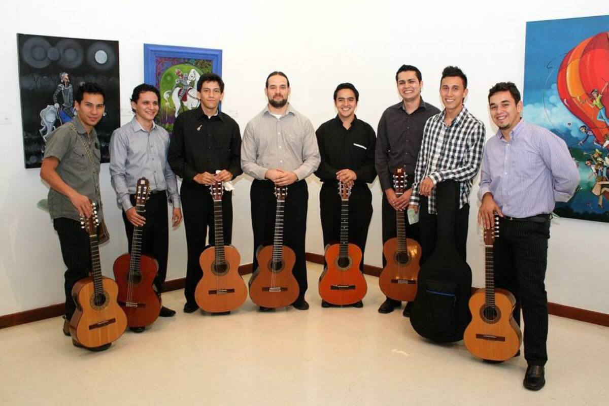 Andrés Amaya Bautista, Sergio Laguado, Nicolás Hernández, Oscar González, Tulio Andrés Oviedo, Rostín Blanco, Anderson Vega y Jaime López. (Foto: Mauricio Betancourt/ VANGUARDIA LIBERAL )