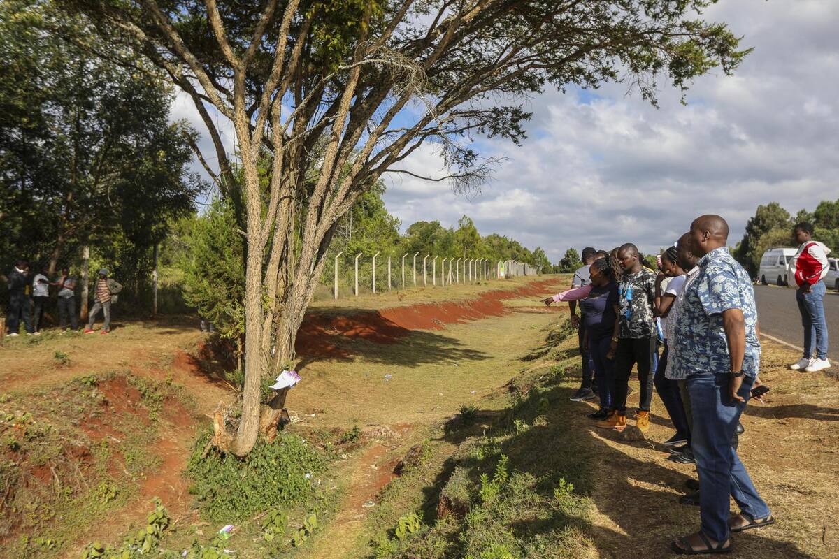 El atleta keniano Kelvin Kiptum, plusmarquista mundial de maratón, fue enterrado este viernes.