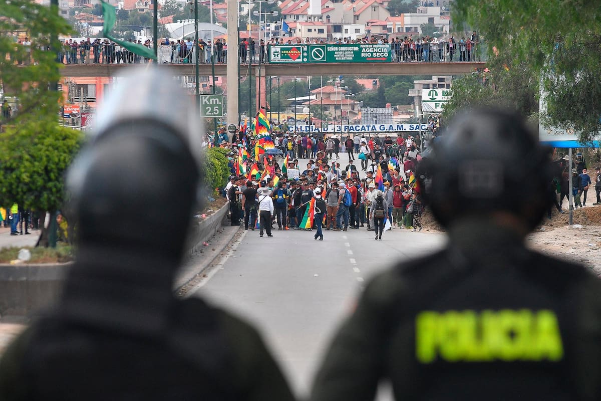 Balazos a inocentes, la muerte como parte del trágico conflicto en Bolivia (Foto: EFE)