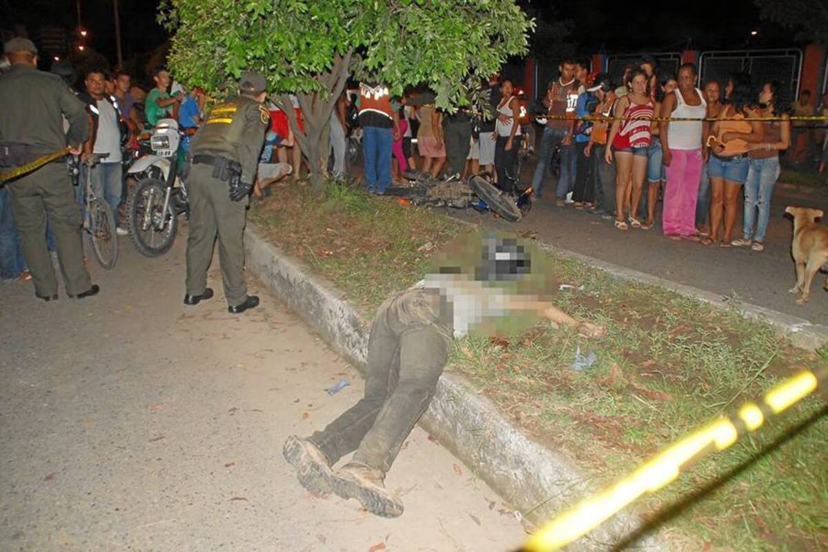 Un hombre perdió la vida en accidente de tránsito en Yarima (Foto: Edgar Pernett/ VANGUARDIA LIBERAL)