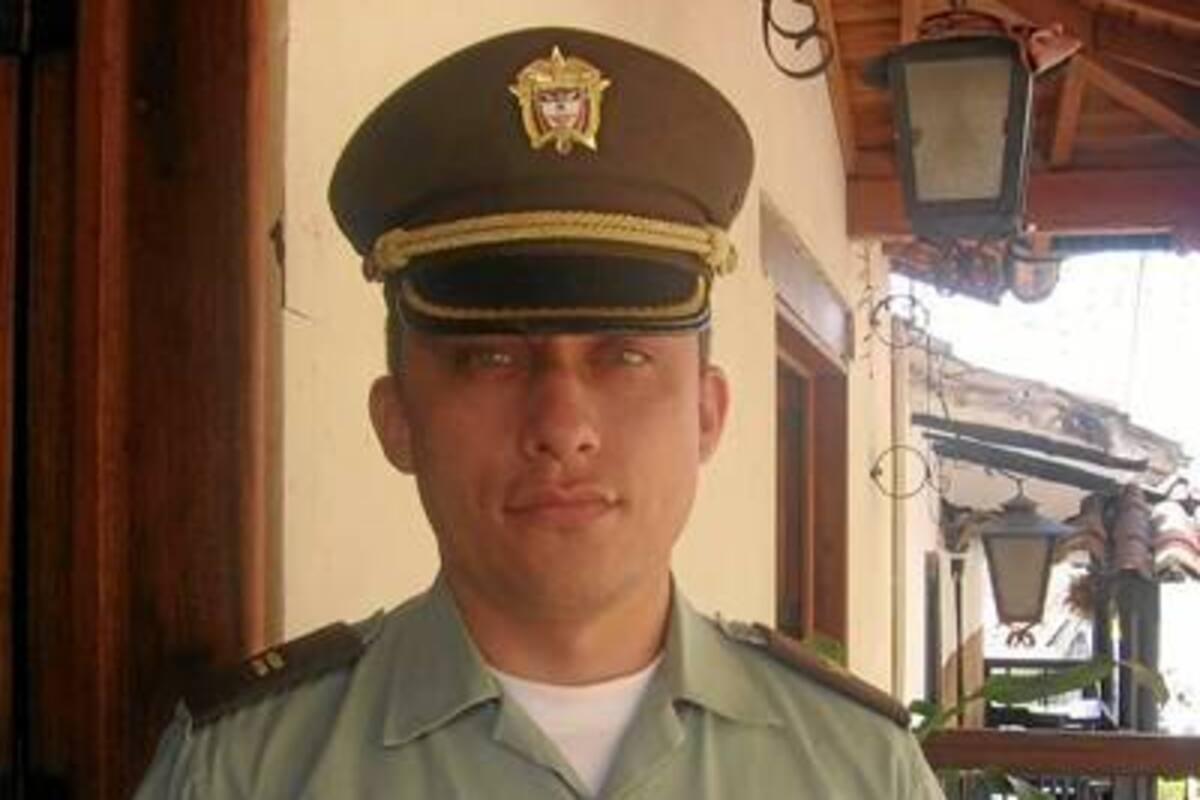 Comandante de la Estación de Policía Socorro, Teniente José León Agudelo. (Foto: Archivo/VANGUARDIA LIBERAL)