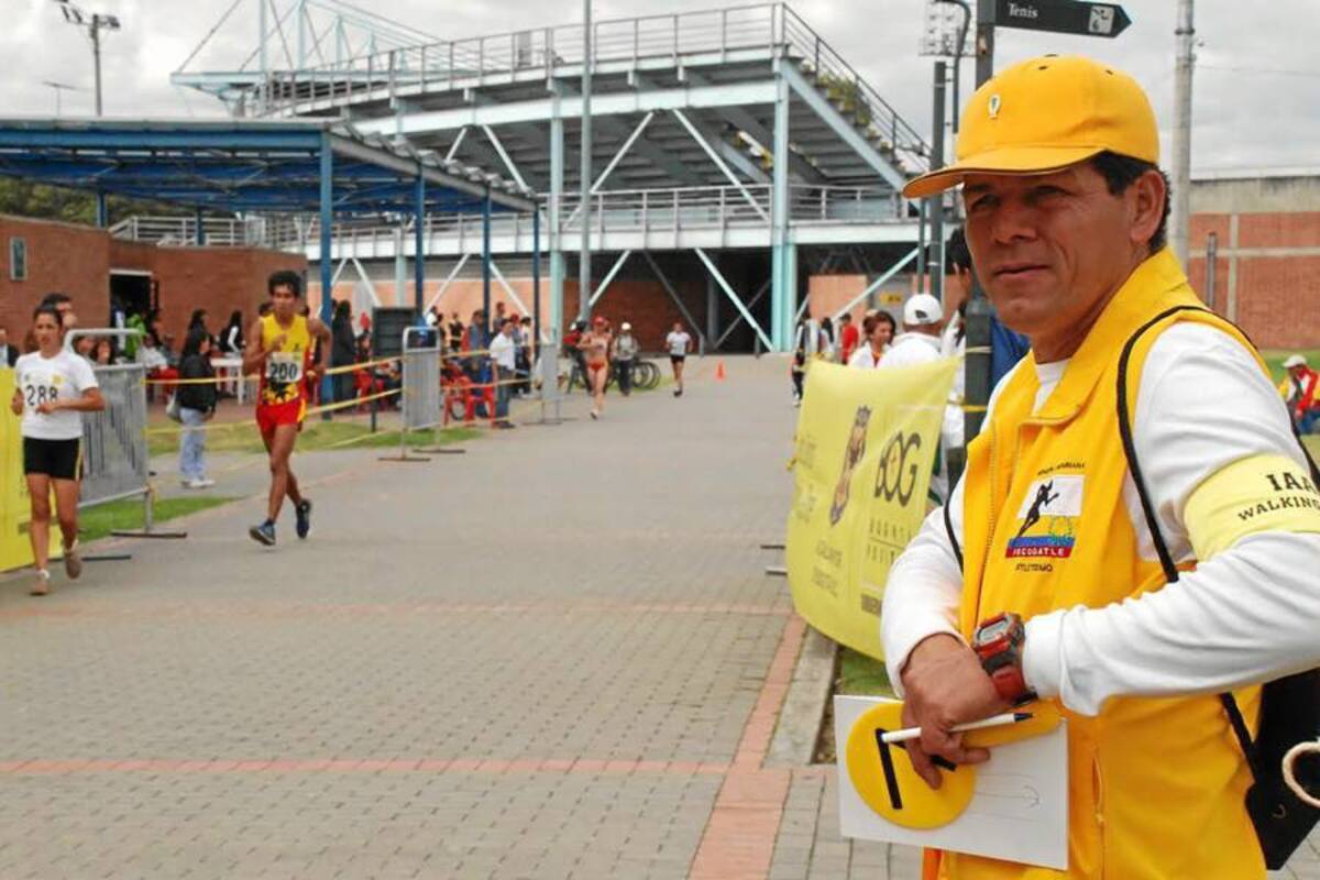 Isnardo García, juez internacional de marcha. (Foto: Archivo / VANGUARDIA LIBERAL )