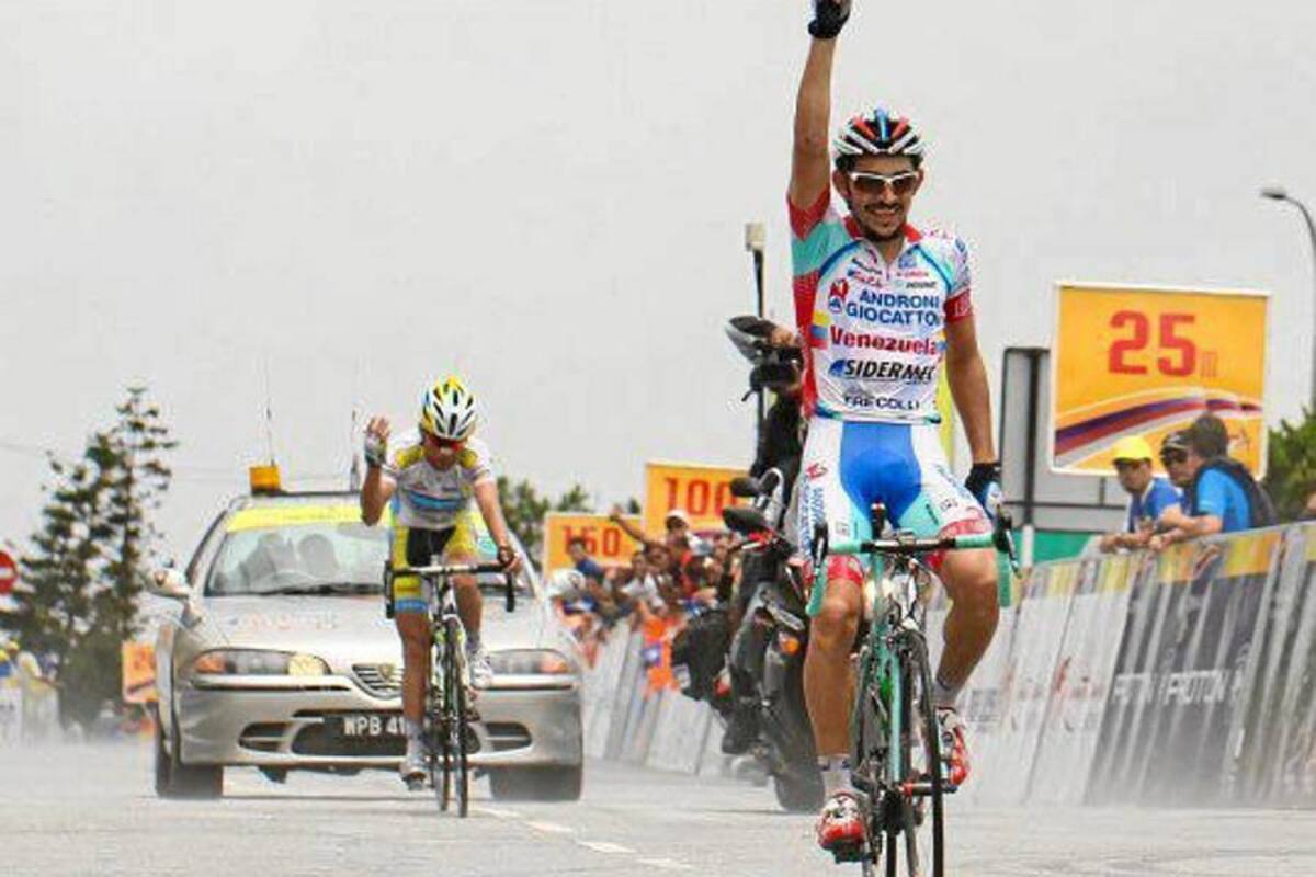 José Rodolfo Serpa Pérez, ciclista (Foto: Archivo / VANGUARDIA LIBERAL)