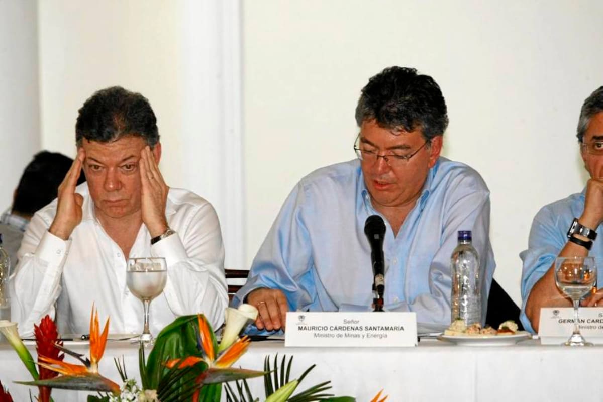 Santander exige airado por sus vías al presidente Santos (Foto: César Flórez / VANGUARDIA LIBERAL)