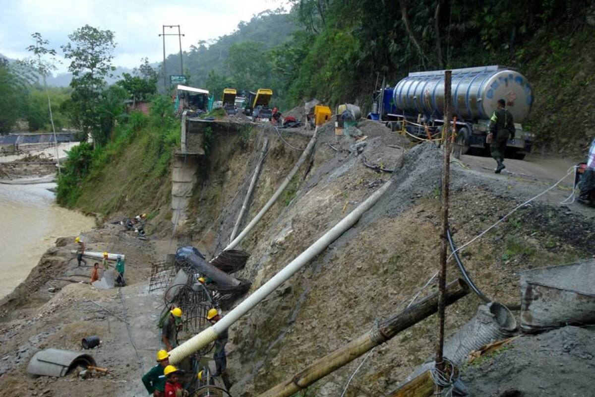 Cerca de $14 mil millones se están invirtiendo en la vía a la Costa (Foto: Suministrada/VANGUARDIA LIBERAL)