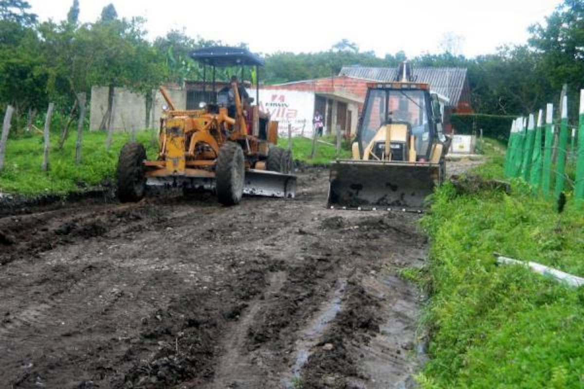 Hacia el mes de agosto se iniciarán las obras de pavimentación de 7,5 kilómetros de la vía Guavatá-Puente Nacional, según cronograma de la administración municipal.(Foto: Suministrada /VANGUARDIA LIBERAL)