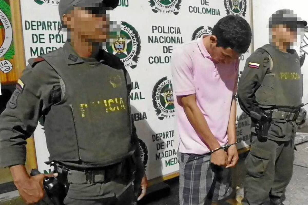 En los barrios El Cerro y Olaya Herrera fueron capturados dos sujetos por porte ilegal de armas. (Foto: Suministrada/VANGUARDIA LIBERAL)