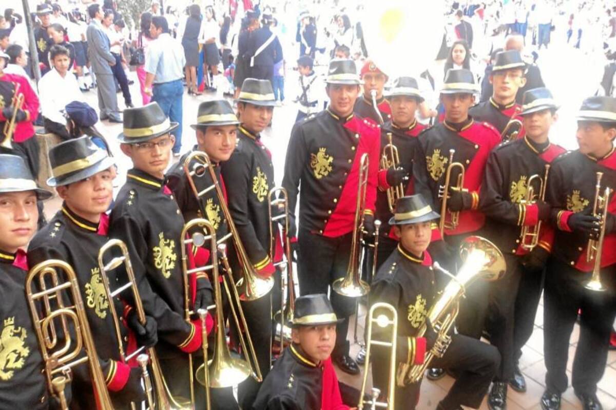 Se trató de la única banda de Santander que compitió en el Concurso Nacional, en Puerto López, Meta (Foto: Suministrada/VANGUARDIA LIBERAL)