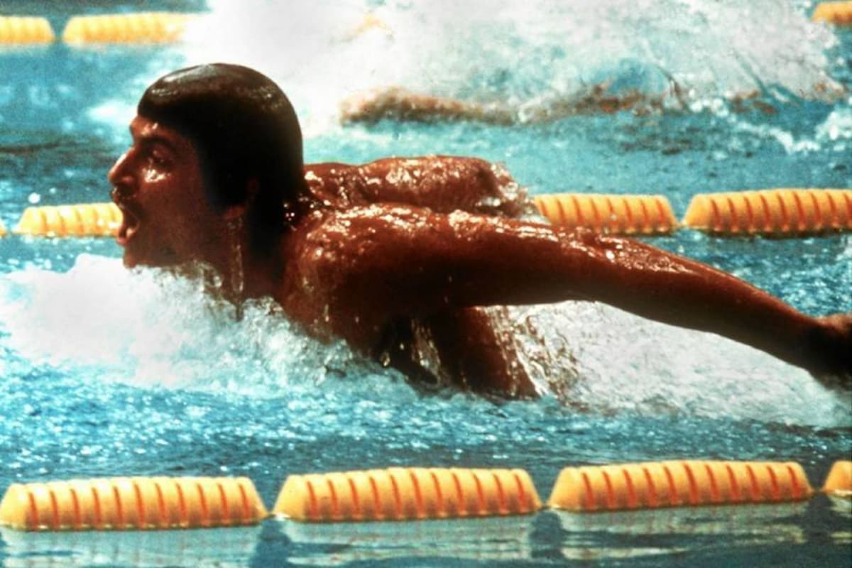 El nadador estadounidense Mark Spitz fue el primer deportista en la historia de unos Olímpicos en ganar siete oros en una edición de las justas, lo hizo en Múnich 1972. (Foto: DPA / VANGUARDIA LIBERAL)