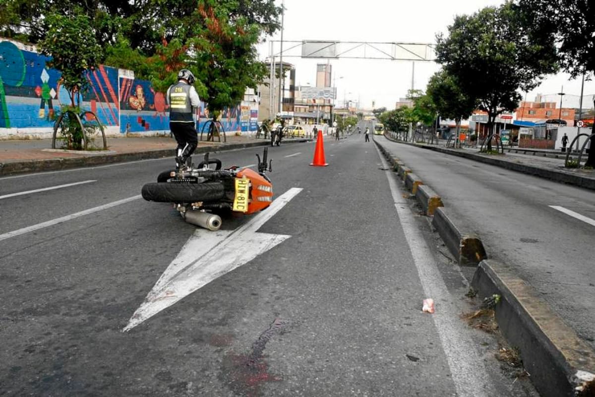 Murió el peatón que fue atropellado por una moto