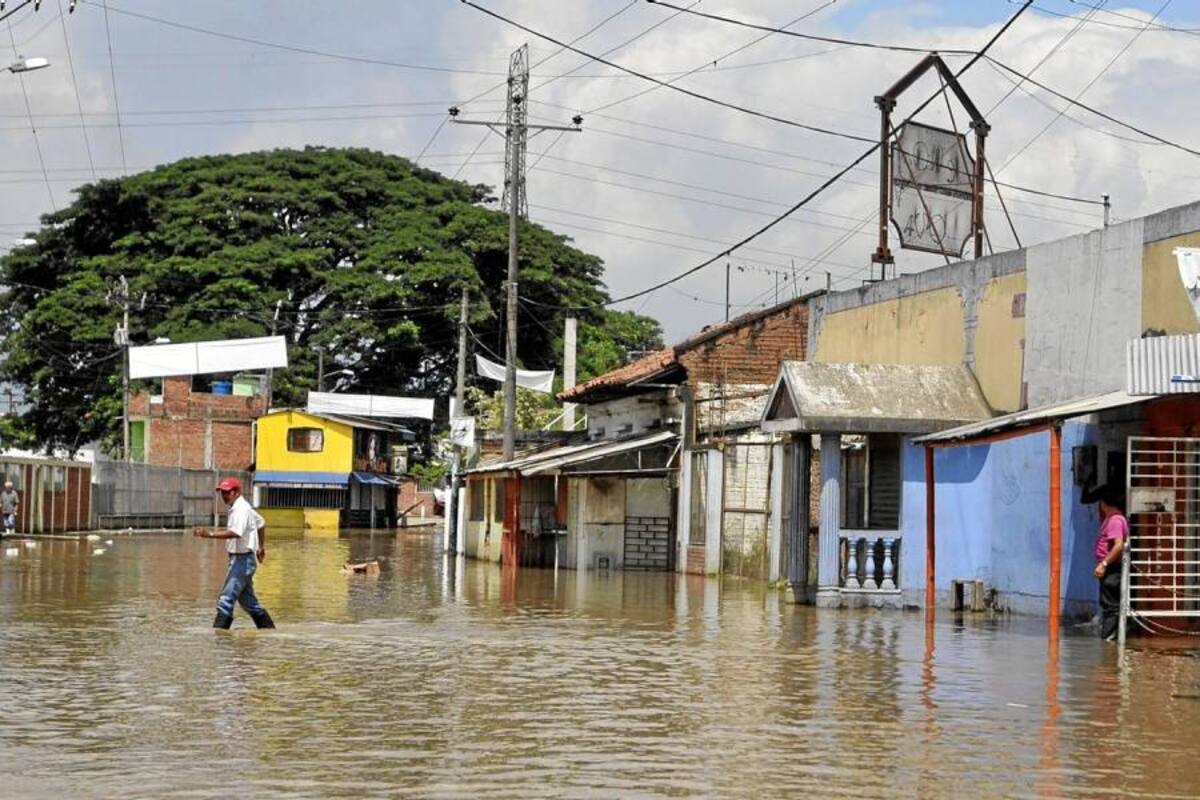 El Ideam advierte que las lluvias intensas estarán durante marzo y abril, principalmente en el centro del país. (Foto: EFE/VANGUARDIA LIBERAL)