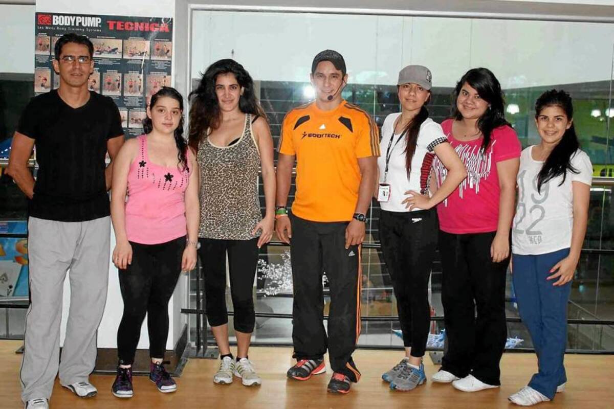 Feisal Cárdenas, Daniela Giraldo, Lital Morderá, Nelson Ramírez, Laura Celedón, Bibiana Quintero y Silvia Quintero. (Foto: Nelson Díaz/ VANGUARDIA LIBERAL)