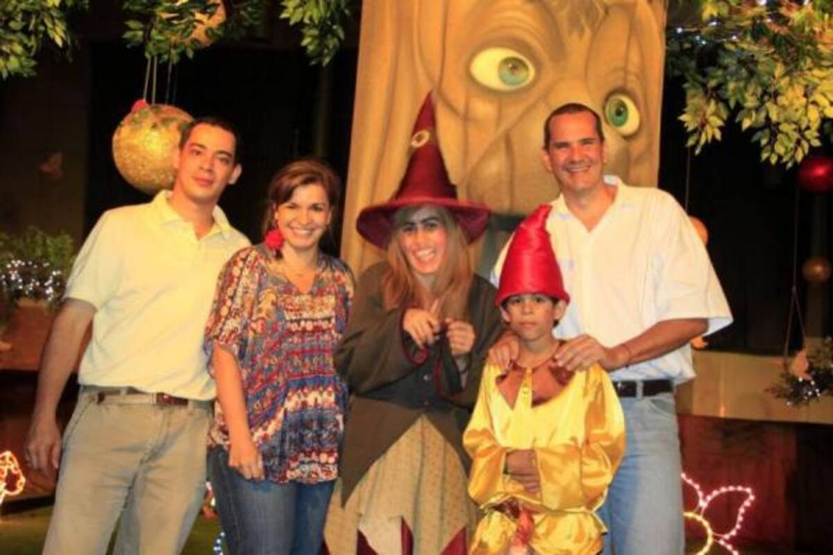 Ramón Campos, Margarita Sarmiento, Yaniris Fernández, Johan Fernández y Rafael Lagos.