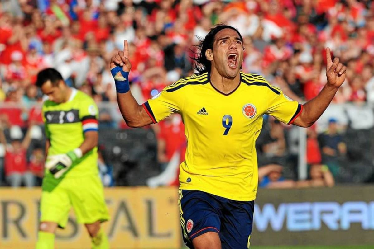 El ‘Tigre’ Falcao García volvió a ser importante con la selección Colombia, anotó el segundo ante Chile en la victoria 3 - 1 de la ‘tricolor’. (Foto: VANGUARDIA LIBERAL)
