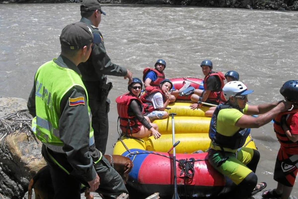 Guías de rafting serán carne tizados por el Instituto de Cultura y Turismo de San Gil, el próximo 1 de junio, luego de recibir el certificado de formación entregado por el Sena. (Foto: Nancy Acuña R./VANGUARDIA LIBERAL)
