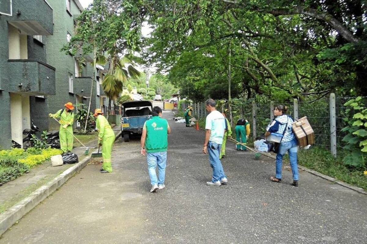 “Falta más participación en jornadas de aseo”: Inspector (Foto: Suministrada/VANGUARDIA LIBERAL)