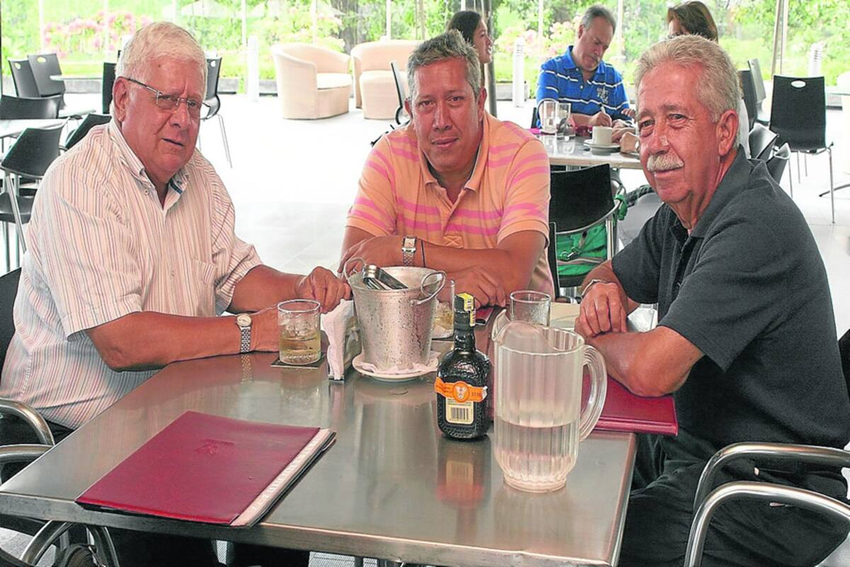 Sergio Mestre, Joaquín Rocha y Fernando García. (Foto: Mauricio Betancourt / VANGUARDIA LIBERAL)