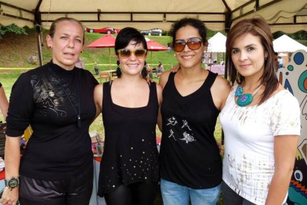 Judith Ramírez, Silvia Alfonzo, Valentina Flórez y Ana Milena Alfonzo.