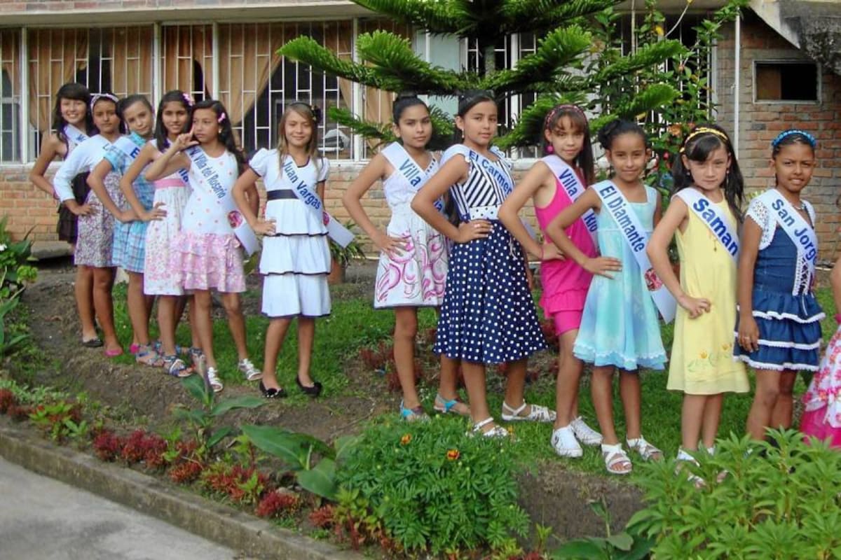 Participantes en la prueba de talento niña Barbosa, que se realizará este fin de semana. (Foto: Suministrada/VANGUARDIA LIBERAL)