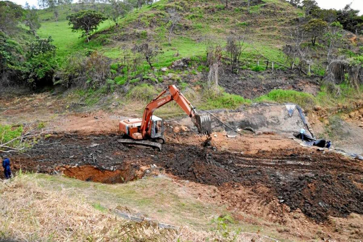En las cotas mínimas se encuentra el embalse de la Honda, según el alcalde Humberto Corzo Galvis, las reservas solo alcanzan para 12 días, y de continuar el verano, se decretará la emergencia sanitaria. (Foto: Luis Fernando Martínez Vargas/VANGUARDIA LIBERAL)