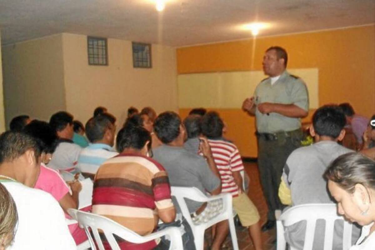 Los habitantes de El Palenque conformarán la Escuela de Seguridad Ciudadana. (Foto: Archivo/VANGUARDIA LIBERAL)