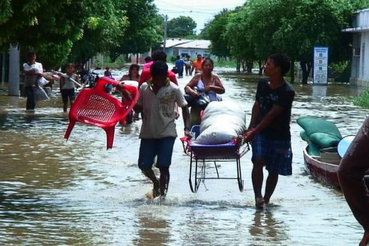 Más de 300 familias evacuadas por inundación (Foto: Archivo/VANGUARDIA LIBERAL)