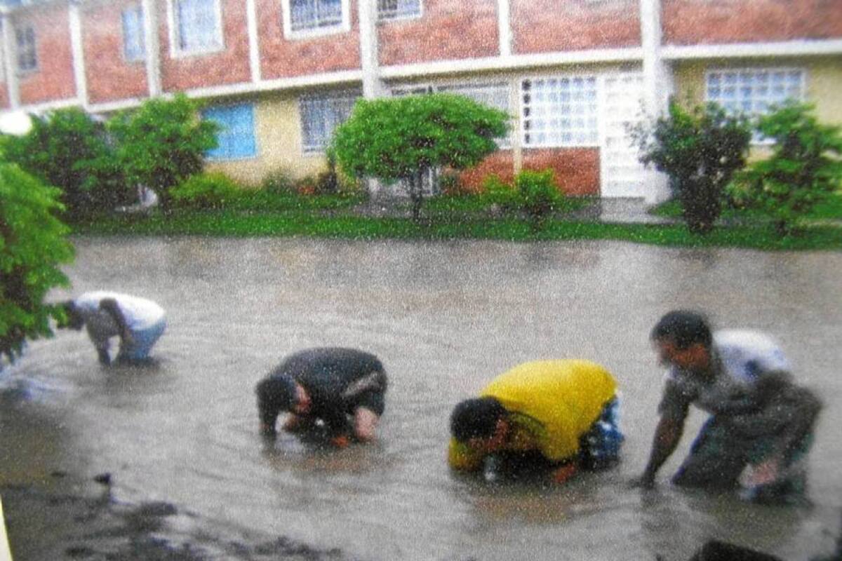 El desbordamiento de la quebrada El Verdum es un tema a tratar anunció la comunidad. (Foto: Suministrada/ VANGUARDIA LIBERAL )