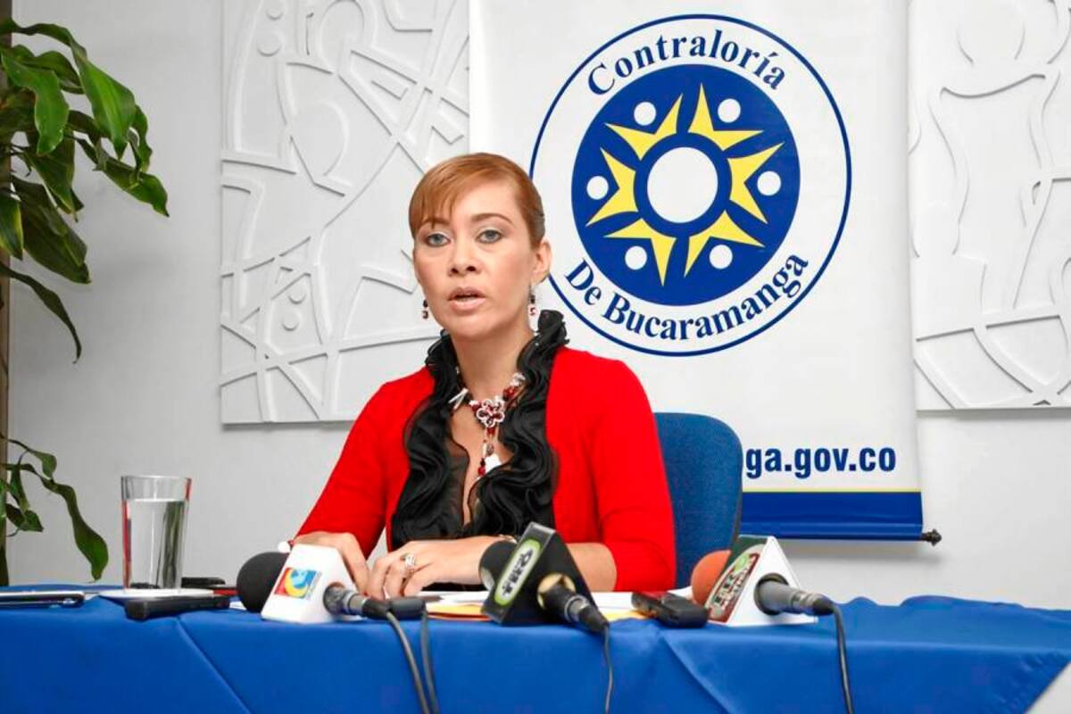 Contralora de Bucaramanga, Magda Milena Amado Gaona (Foto: Archivo/VANGUARDIA LIBERAL )