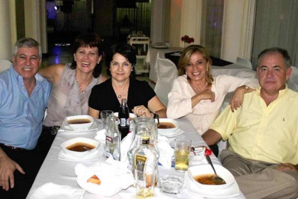 Mauricio Sanmiguel, María Teresa Figueroa, Amparo Romero, María Chacón y Jorge Latorre.