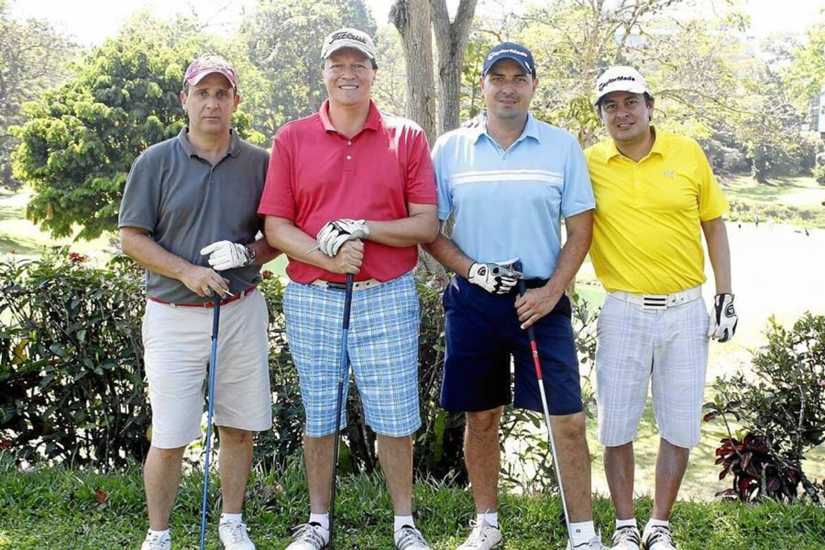 Javier Sorzano, Adolfo Becerra, Carlos Serrano y Carlos Arenas. (Foto: Mauricio Betancourt /VANGUARDIA LIBERAL)