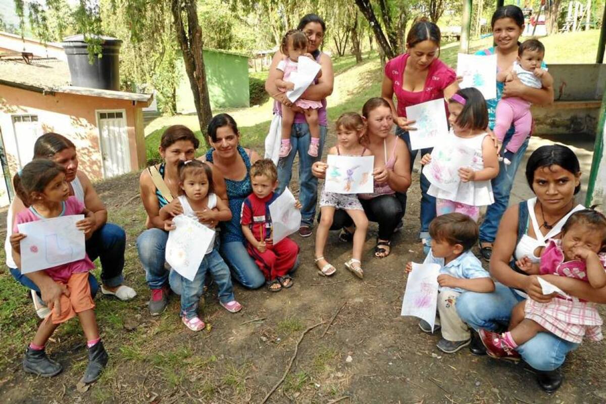 Aspecto de la clausura del programa Paipi, que se desarrolló exitosamente en Güepsa. (Foto: Luis Fernando Martínez Vargas/VANGUARDIA LIBERAL)