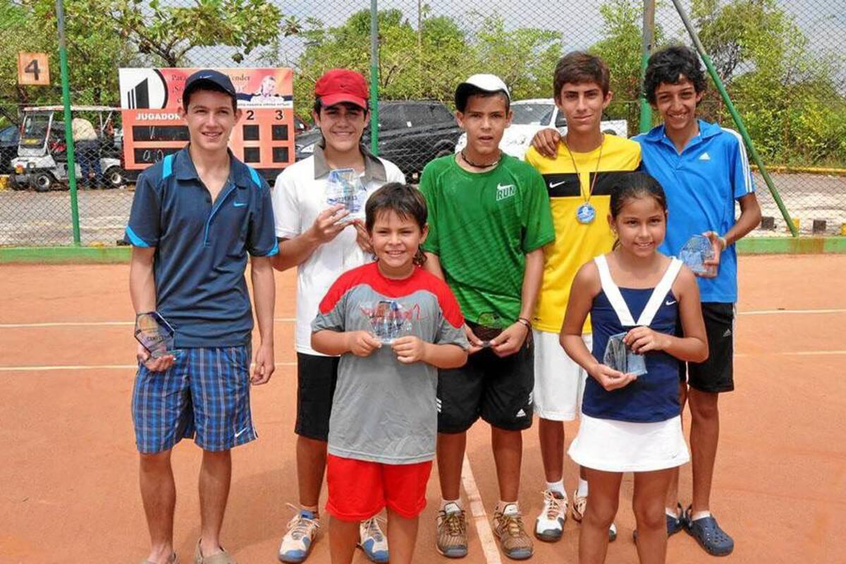 Porteños no alcanzaron el 5° Grado del tenis (Foto: Ricardo Pérez/VANGUARDIA LIBERAL)