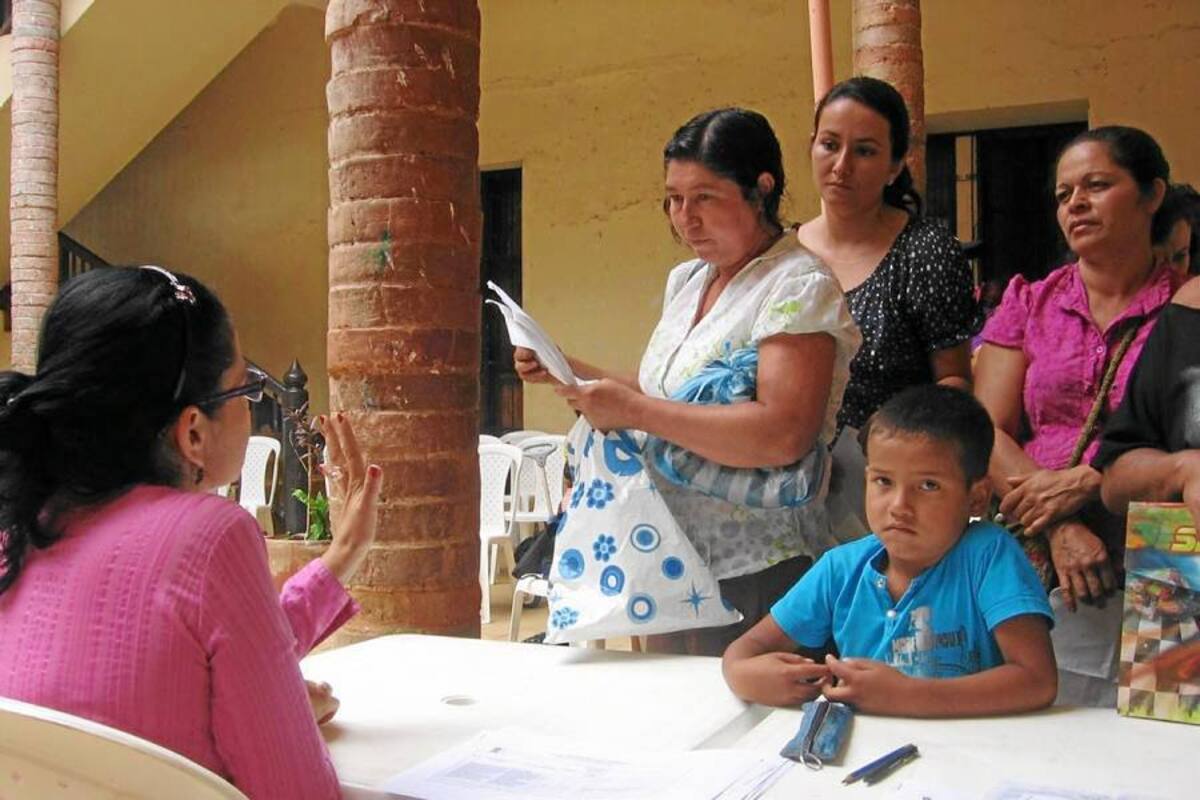 El próximo 2 de agosto será la asamblea con las familias del programa de Desayunos Infantiles del Socorro. A su vez, el segundo jueves de agosto hay entrega de más desayunos. (Foto: Nancy Gómez Cala /VANGUARDIA LIBERAL )