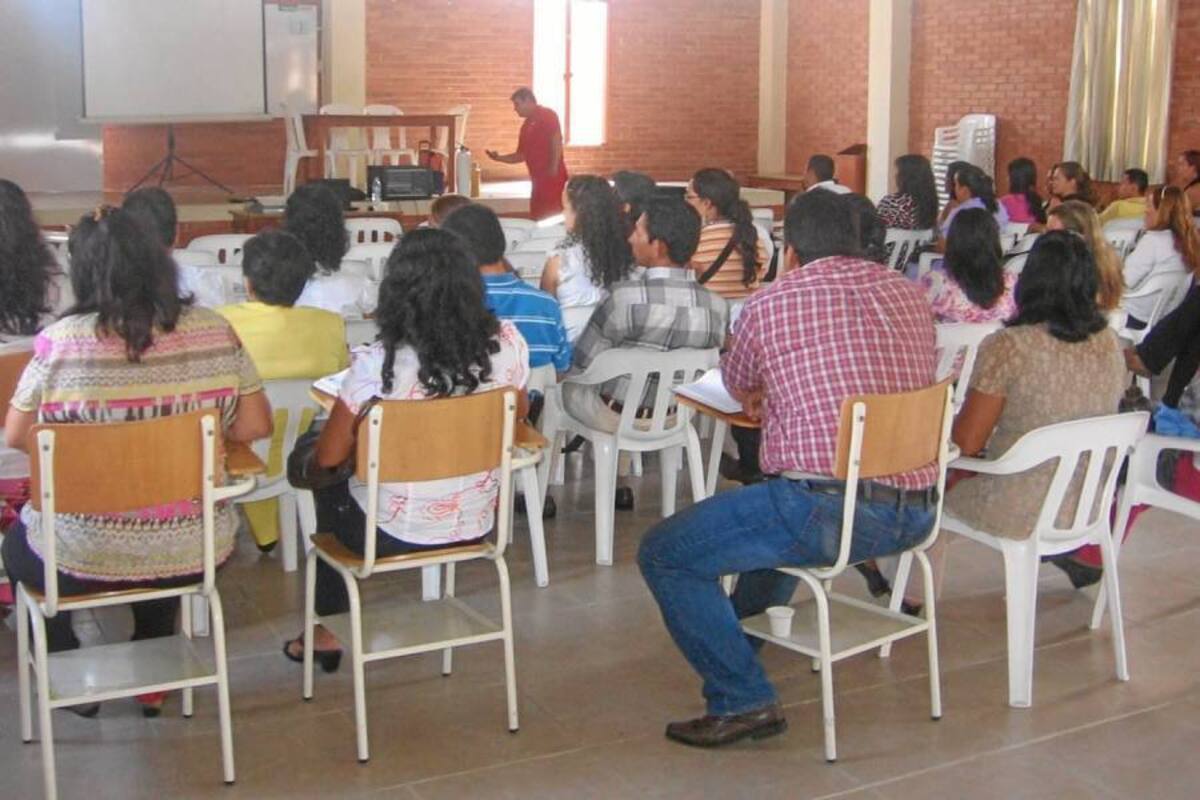 Maestros recibieron clase sobre primeros auxilios (Foto: Karen Johana Mantilla Mantilla/VANGUARDIA LIBERAL)