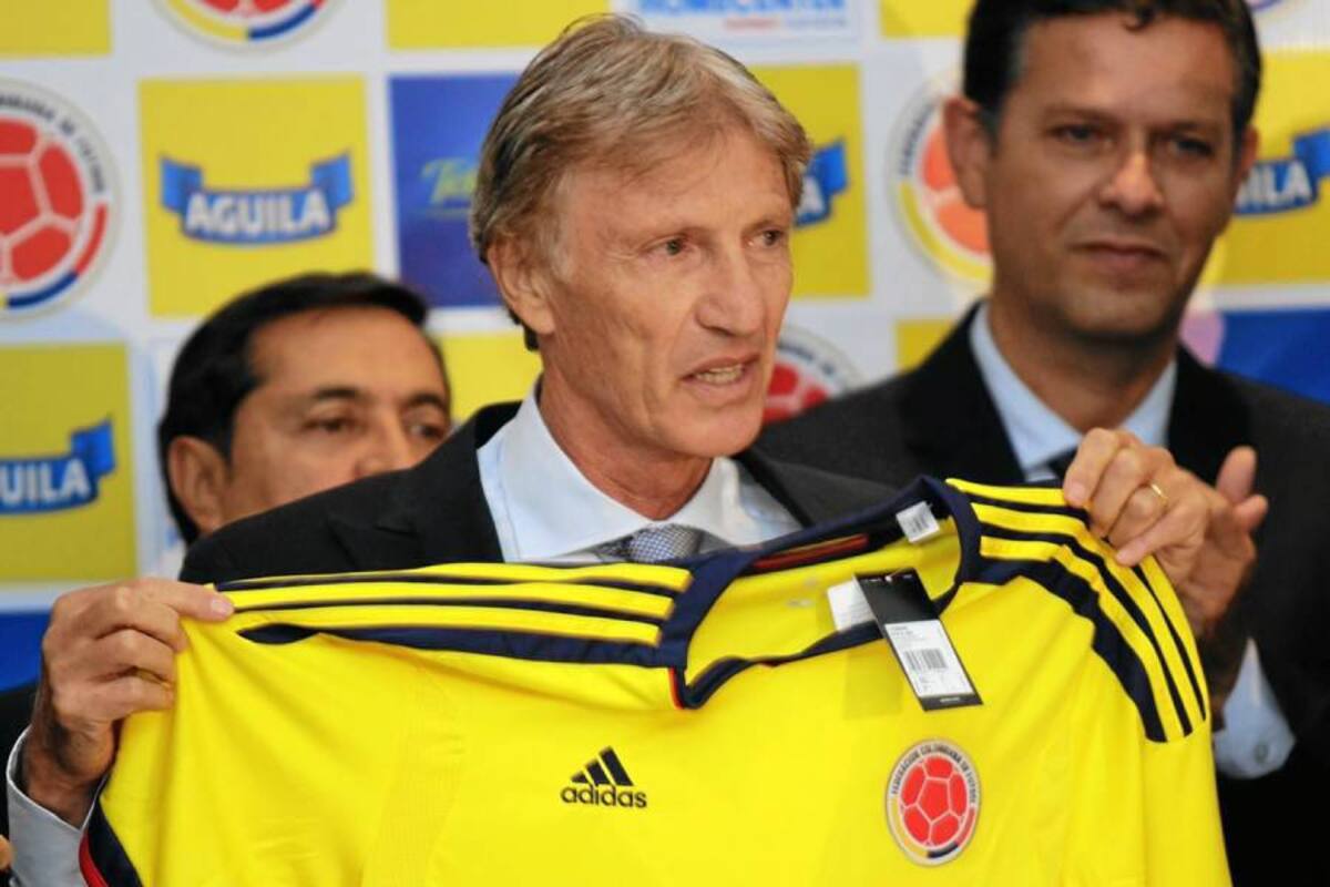 El argentino José Pékerman, técnico de la selección Colombia, se rodeó de la mejor manera para lograr el objetivo para el que fue contratado: clasificar a la tricolor al Mundial de Brasil 2014. (Foto: Archivo / VANGUARDIA LIBERAL)