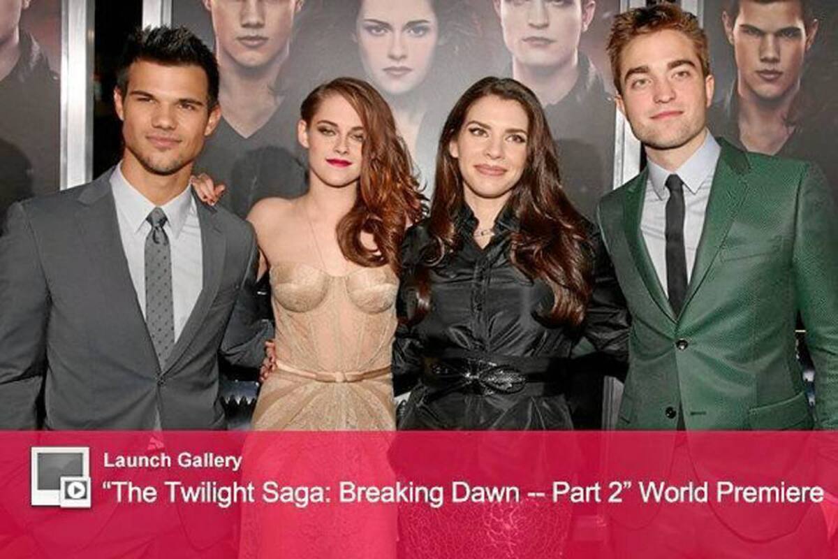 Rob y Kristen: ¡juntos en la alfombra roja!