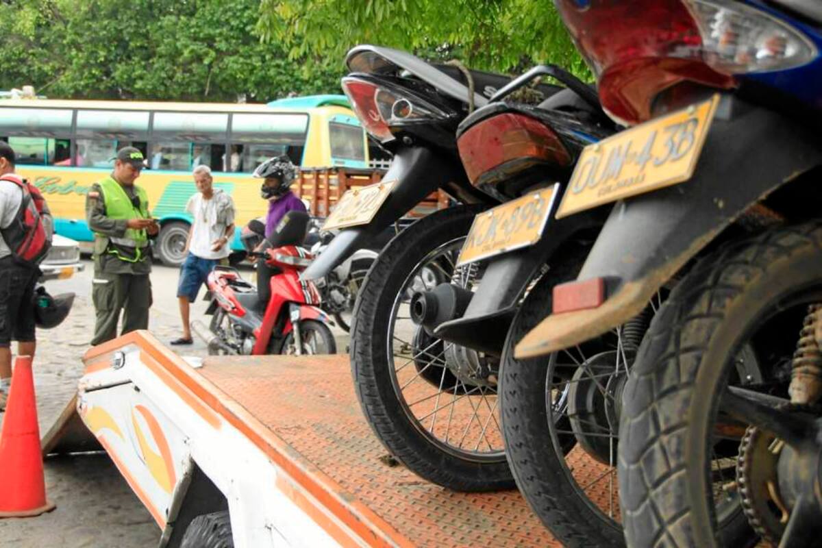 Las motocicletas, motocarros, mototriciclos y cuatrimotos no podrán transitar de 11:00 de la noche a 4:00 de la mañana. (Foto: Archivo/VANGUARDIA LIBERAL )