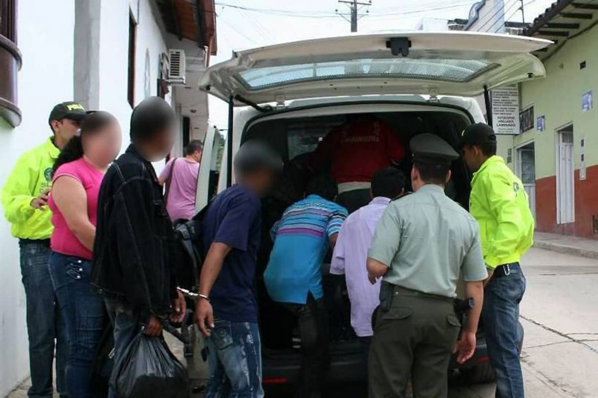 Los siete capturados son investigados por el delito de acceso carnal abusivo con menor de 14 años con incapacidad de resistir. (Foto: Suministrada/VANGUARDIA LIBERAL )