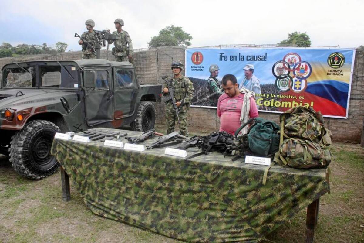 Ejército desestabilizó las finanzas del bloque Magdalena Medio de las Farc (Foto: Suministrada/VANGUARDIA LIBERAL)